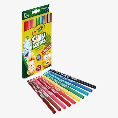 Набор фломастеров CRAYOLA Ароматизированные смываемые фломастеры Silly Scents Washable Markers