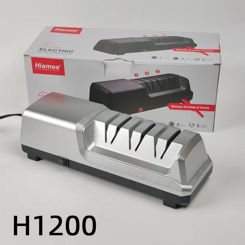 Трехступенчатая электрическая точилка для ножей, высококачественная электрическая точилка для ножей, профессиональная электрическая точилка для ножей EU Plug