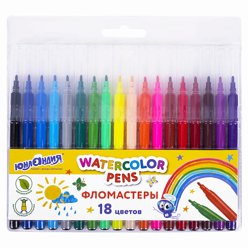 Набор фломастеров ЮНЛАНДИЯ Фломастеры Классные